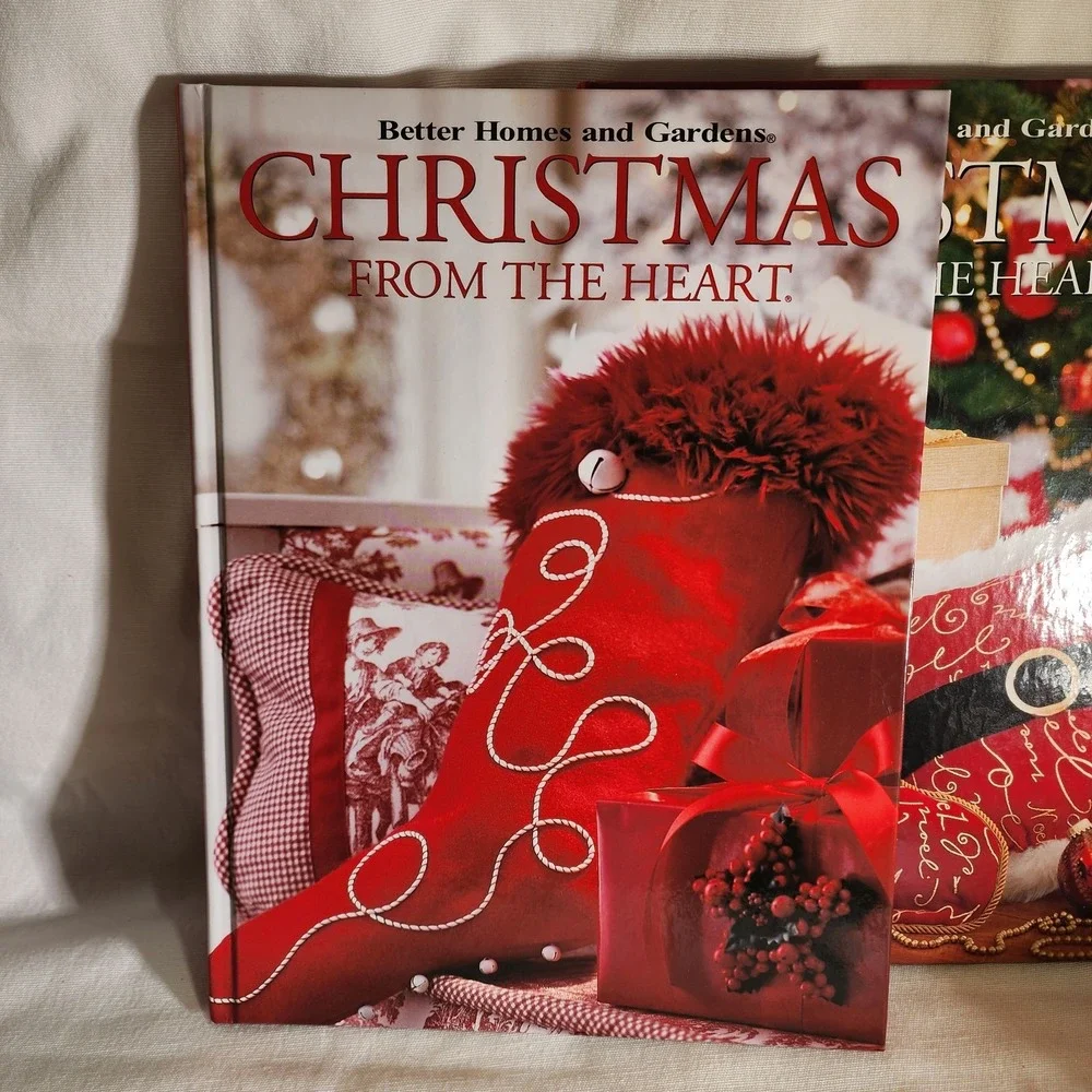4 BETTER‎ HOMES AND GARDENS CHRISTMAS FROM THE HEART BKS - Various Volumes